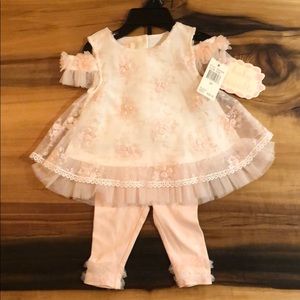 Baby Girl Dressy Pant Set